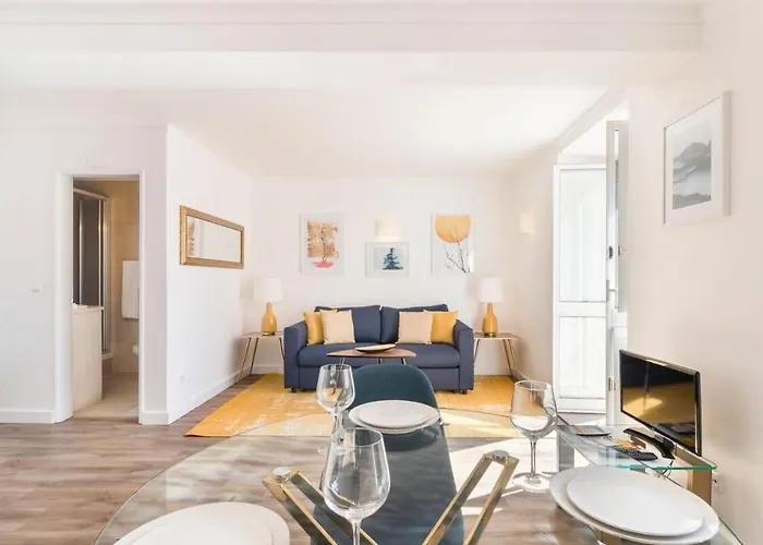 Rossio Sunny View Lisbon